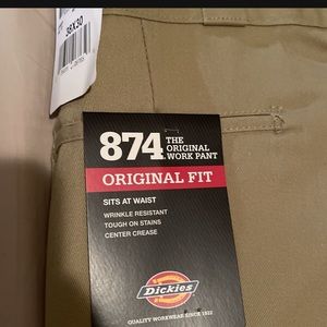 Men’s Dickies 874 Original Fit Size 38x30